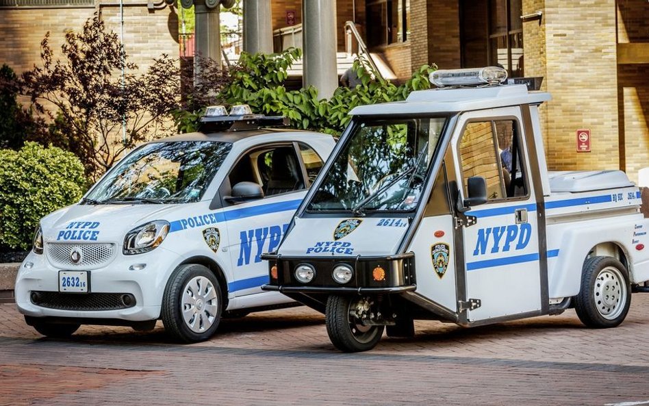 Smart ForTwo w służbie policji