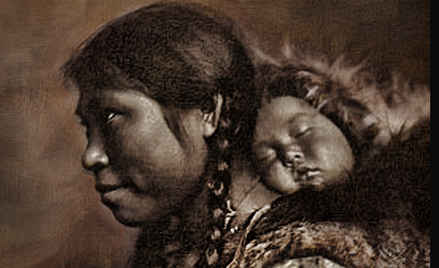 Kobieta z kanadyjskiego plemienia Inuitów, Library of Congress