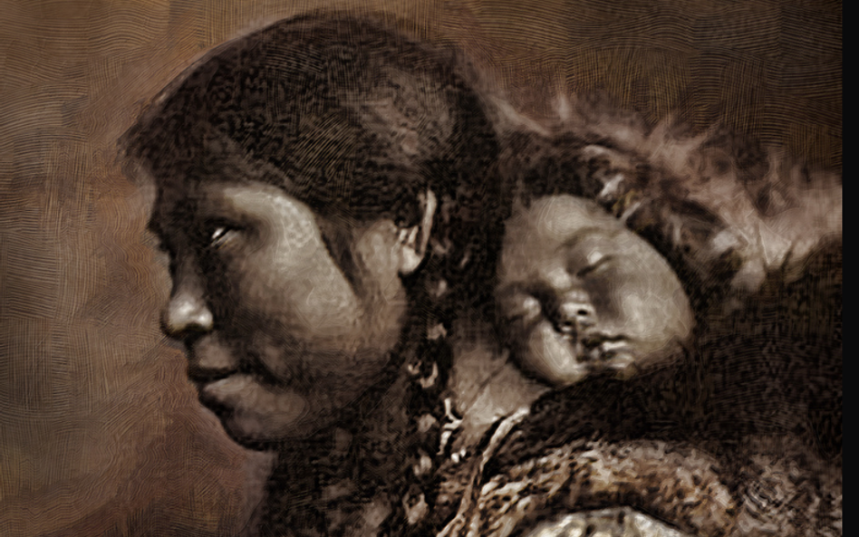 Kobieta z kanadyjskiego plemienia Inuitów, Library of Congress