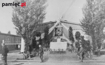 Obóz w Dachau pod wyzwoleniu