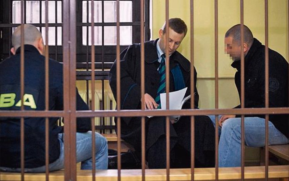 Andrzej B. (z prawej) pracował m.in. jako drugi trener w Groclinie Grodzisk Wielkopolski i Wiśle Kra