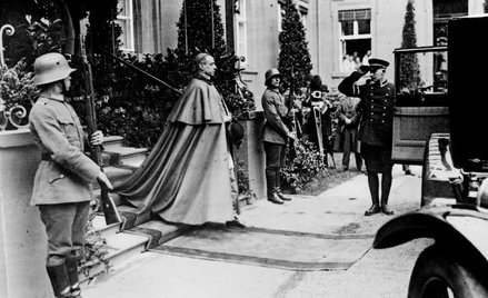 Eugenio Pacelli (późniejszy papież Pius XII) jeszcze jako nuncjusz Stolicy Apostolskiej w Niemczech