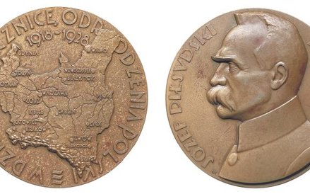 Medal z 1928 r. Józefa Aumillera