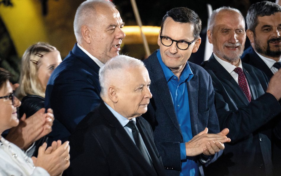 Zgadzajac się na to, by Mateusz Morawiecki dalej tworzył stowarzyszenie Rozwój Plus, Jarosław Kaczyń