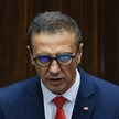 Poświata widoczna na okularach posła Jarosława Sachajki pomogła w identyfikacji sprzętu, z którego k