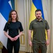 Sanna Marin i Wołodymyr Zełenski