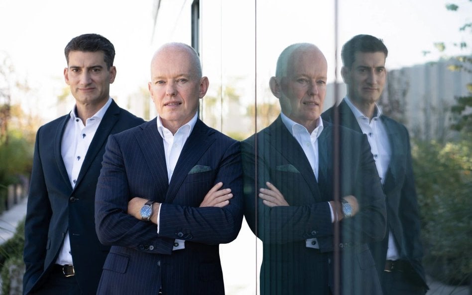 Maciej Dyjas i Nebil Șenman, udziałowcy Murapolu przez wehikuł Hampton.