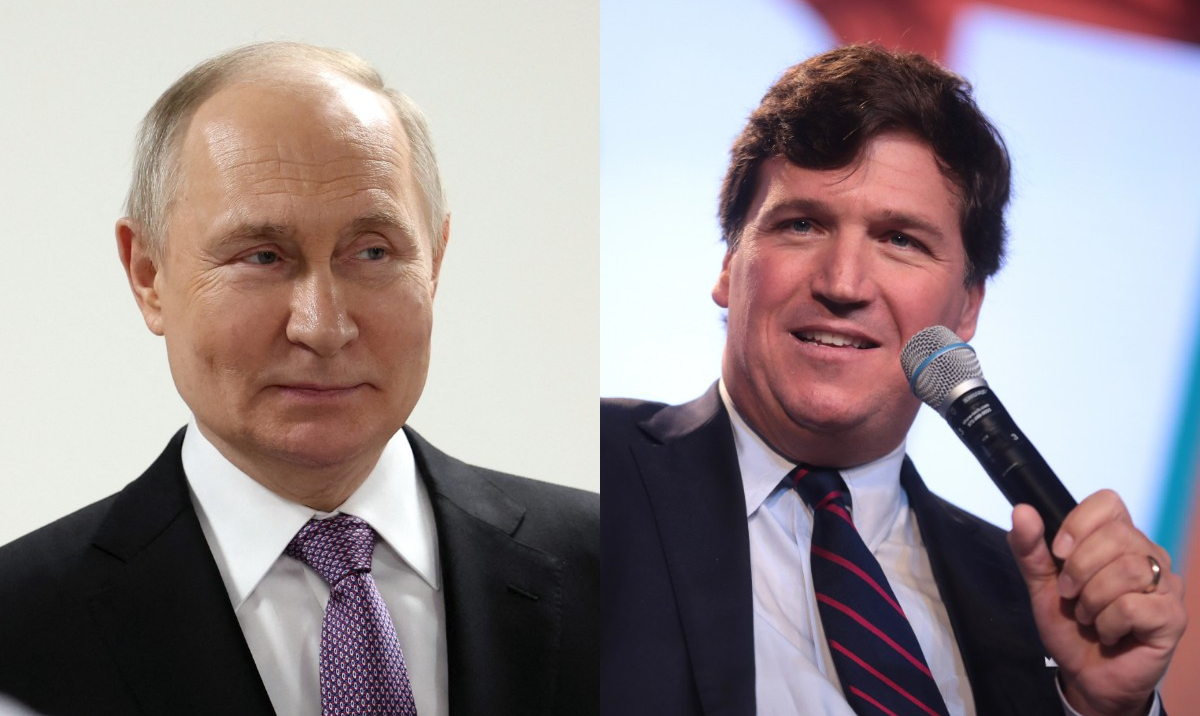 Tucker Carlson przyleciał do Moskwy. Miał przeprowadzić wywiad z Władimirem Putinem