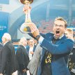 Sebastian Świderski z Pucharem Polski zdobytym przez ZAKSĘ Kędzierzyn-Koźle, gdzie obecnie jest prez
