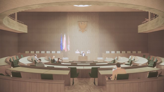 Budynek dedykowany Samorządowi Województwa Mazowieckiego będzie posiadał ponad 6,8 tys. m² powierzch