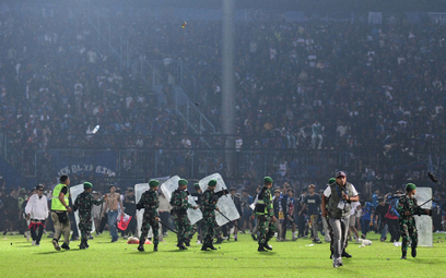 Po meczu na stadionie w Marang doszło do zamieszek