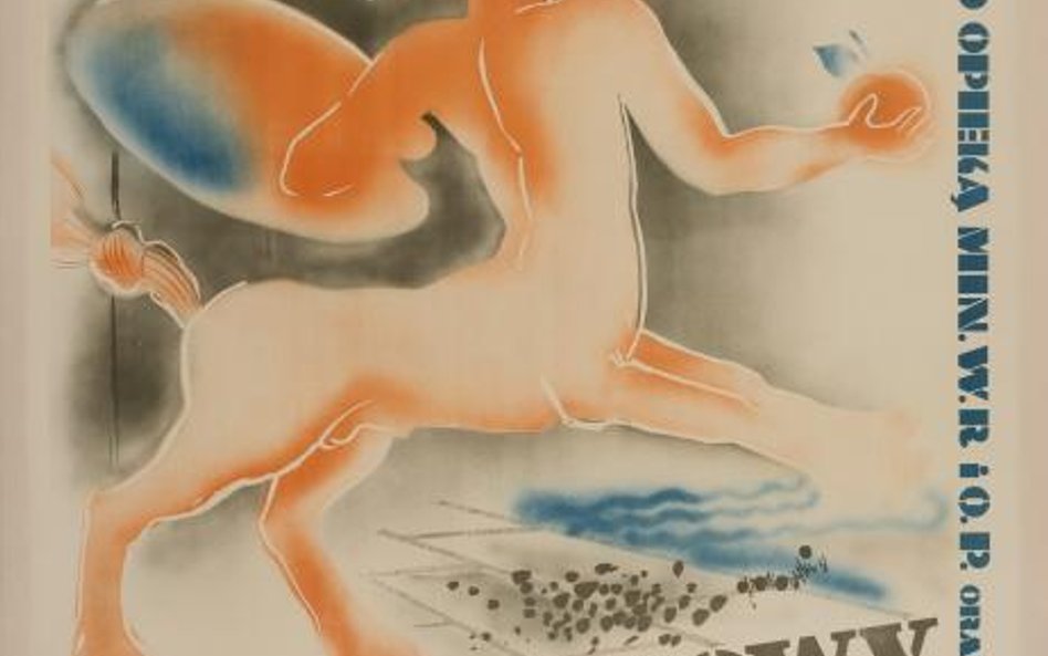 Od 8 tys. zł licytowany będzie rzadki plakat Tadeusza Gronowskiego