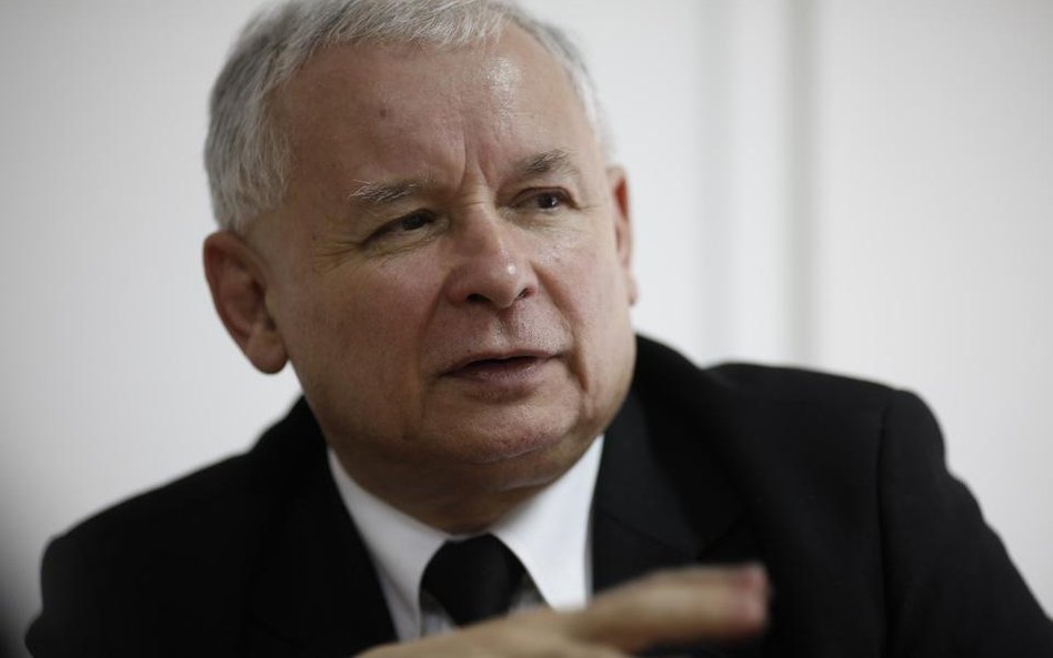 Prezes PiS Jarosław Kaczyński