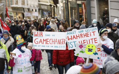 Antyobostrzeniowe protesty w Austrii