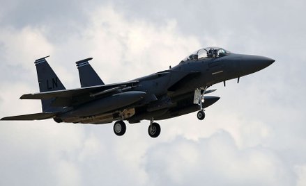 Katastrofa myśliwca F-15 u wybrzeży Anglii. Odnaleziono ciało pilota