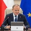 Premier Donald Tusk na posiedzeniu rządu w Kancelarii Prezesa Rady Ministrów