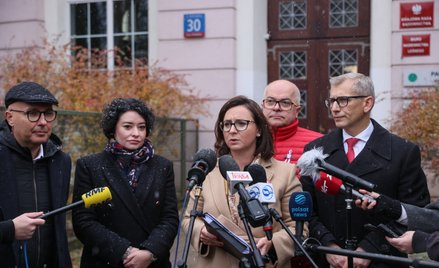 Kamila Gasiuk-Pihowicz i Robert Kropiwnicki z Koalicji Obywatelskiej, Tomasz Zimoch z Polski 2050, o