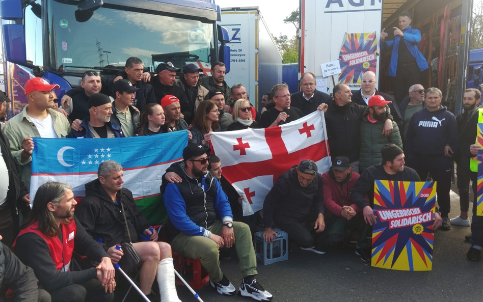 Protestujący kierowcy ogłosili zwycięstwo