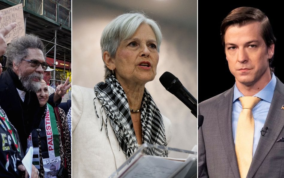 Cornel West, Jill Stein i Chase Oliver