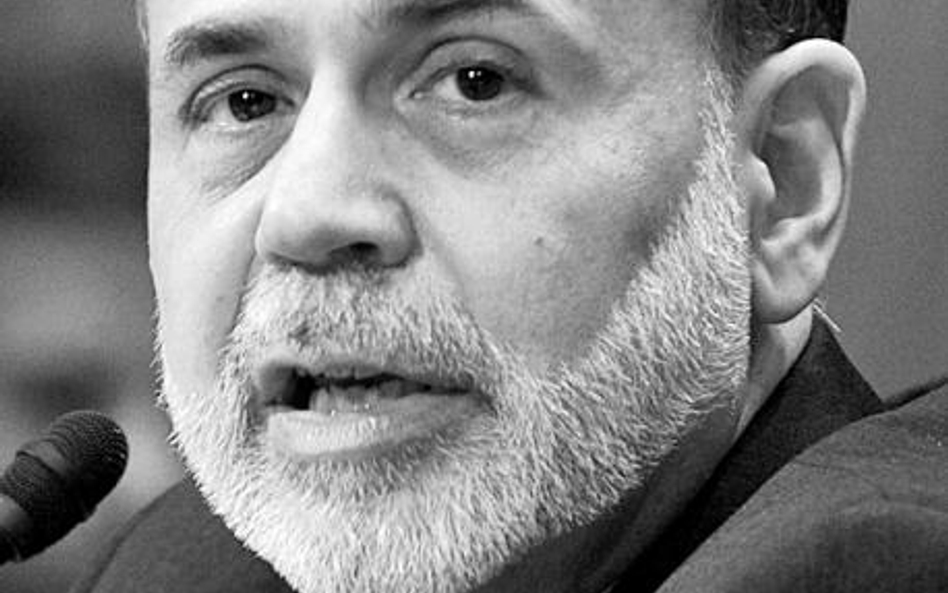 Szef Fedu Ben Bernanke źle ocenia koniunkturę w USA. Fot. bloomberg