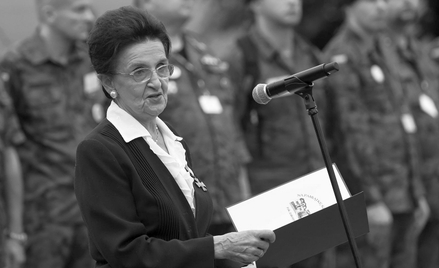Żona ostatniego prezydenta RP na uchodźstwie Ryszarda Kaczorowskiego - Karolina Kaczorowska (zdjęcie