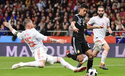 Hiszpania-Argentyna 6:1: Spacerowali jak po własnym salonie