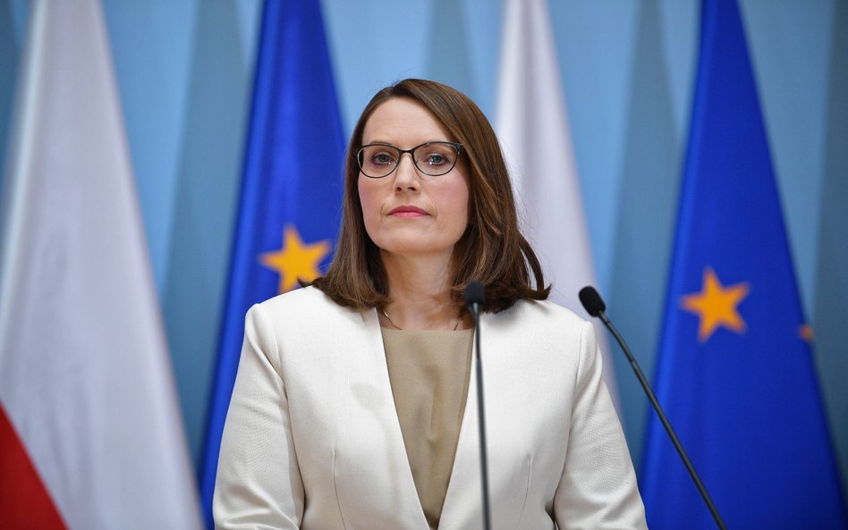 Minister finansów Magdalena Rzeczkowska