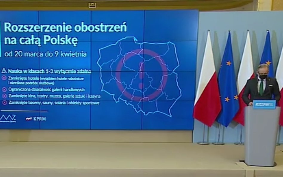 Koronawirus: rząd zamyka Polskę i wzywa do pracy zdalnej