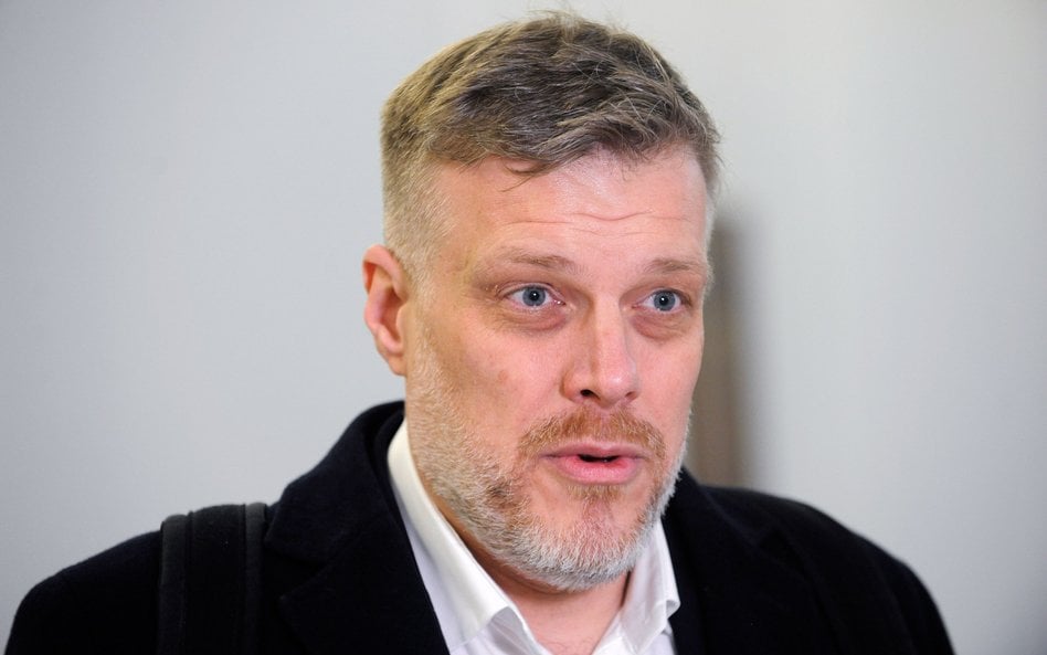 Lider partii Razem Adrian Zandberg