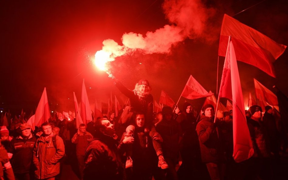 Zandberg o Marszu Niepodległości: Pokaz barbarzyństwa