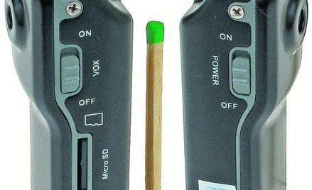 Mikrokamera z dyktafonem