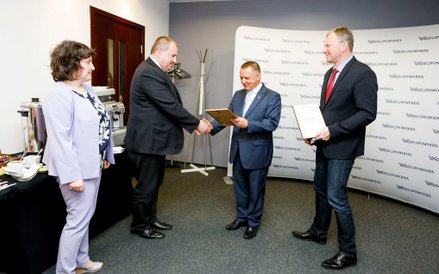 Ewa Słabęcka (US w Jeleniej Górze), Radosław Słoniewski (I US w Radomiu), Marian Banaś, Bogusław Chr