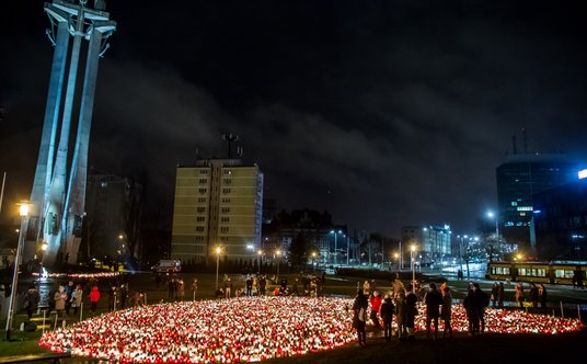 Akcja Największe Serce Świata na pl. Solidarności w Gdańsku, 16 stycznia 2019 roku