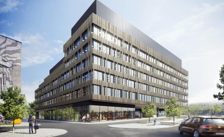 Biurowiec Nowa Fabryczna zaoferuje najemcom ok. 21,5 tys. mkw. powierzchni biurowo-usługowej