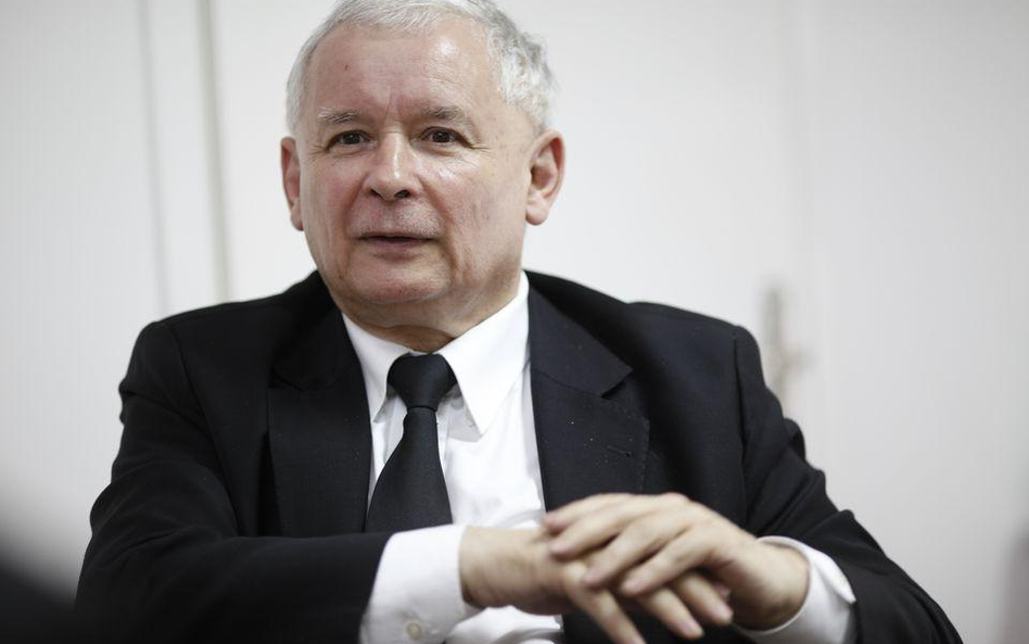 Prezes PiS Jarosław Kaczyński