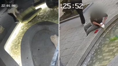 Nikt nie reagował na akty wandalizmu popełniane na oczach świadków