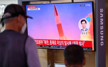 Południowokoreańskie media informują o najnowszym teście rakietowym przeprowadzonym przez Pjongjang