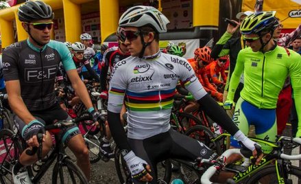 Michał Kwiatkowski (w środku) i Rafał Majka (z prawej) – polskie nadzieje na piękne lato z Tour de F