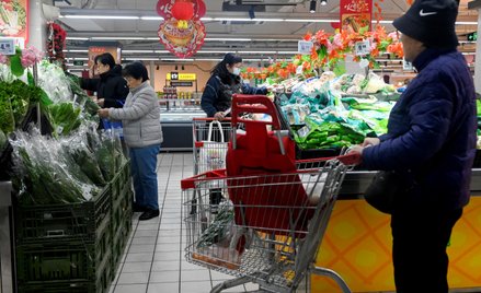 Supermarket w Pekinie