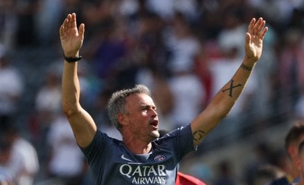 Trener PSG Luis Enrique