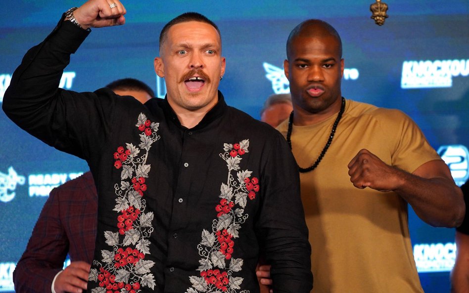 Ołeksandr Usyk i Daniel Dubois zmierzą się w sobotę na stadionie we Wrocławiu