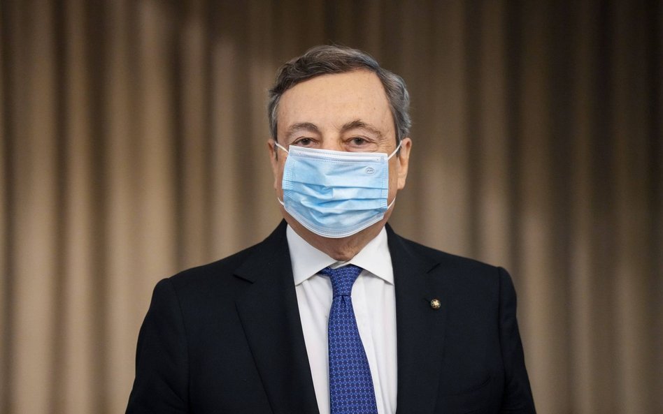 Premier Włoch Mario Draghi