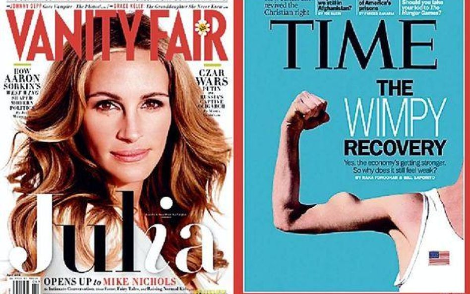Komplet magazynów na tablecie
