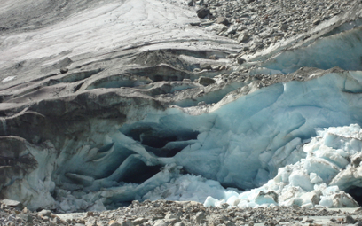 Szwajcarskie lodowce topnieją w rekordowym tempie. Straciły 6 proc. objętości