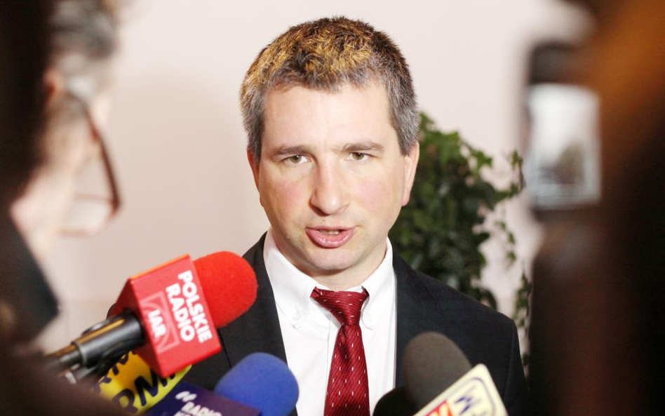 Mateusz Szczurek, szef MF, przewodniczący KSF