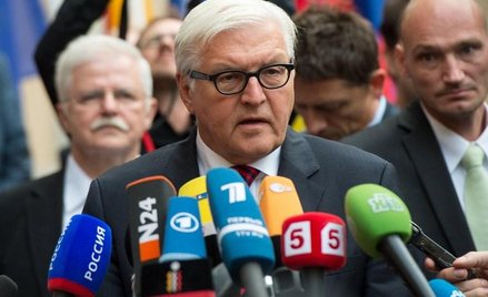 Szef niemieckiej dyplomacji Frank-Walter Steinmeier