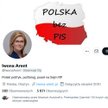 Grafika, która pojawiła się na profilu Iwony Arent