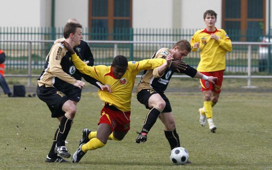 Charles Nwaogu w czasach gry w Zniczu Pruszków