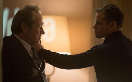 Tommy Lee Jones i Matt Damon, czyli dwaj przeciwnicy w filmie „Jason Bourne”. Od piątku w kinach