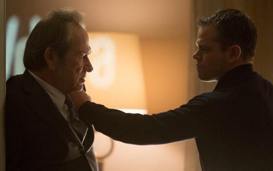 Tommy Lee Jones i Matt Damon, czyli dwaj przeciwnicy w filmie „Jason Bourne”. Od piątku w kinach